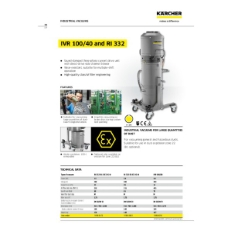 Industriesauger RI 332 D3 IE2-IS-M ohne Zubehör 